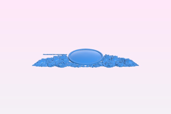 Pattern in the center | 3d print model