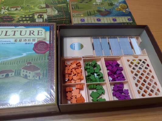 Viticulture boardgame insert | 3d print model