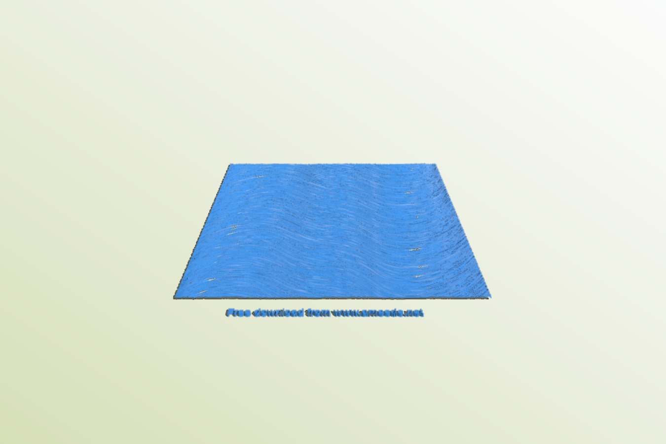 Flat plate pattern