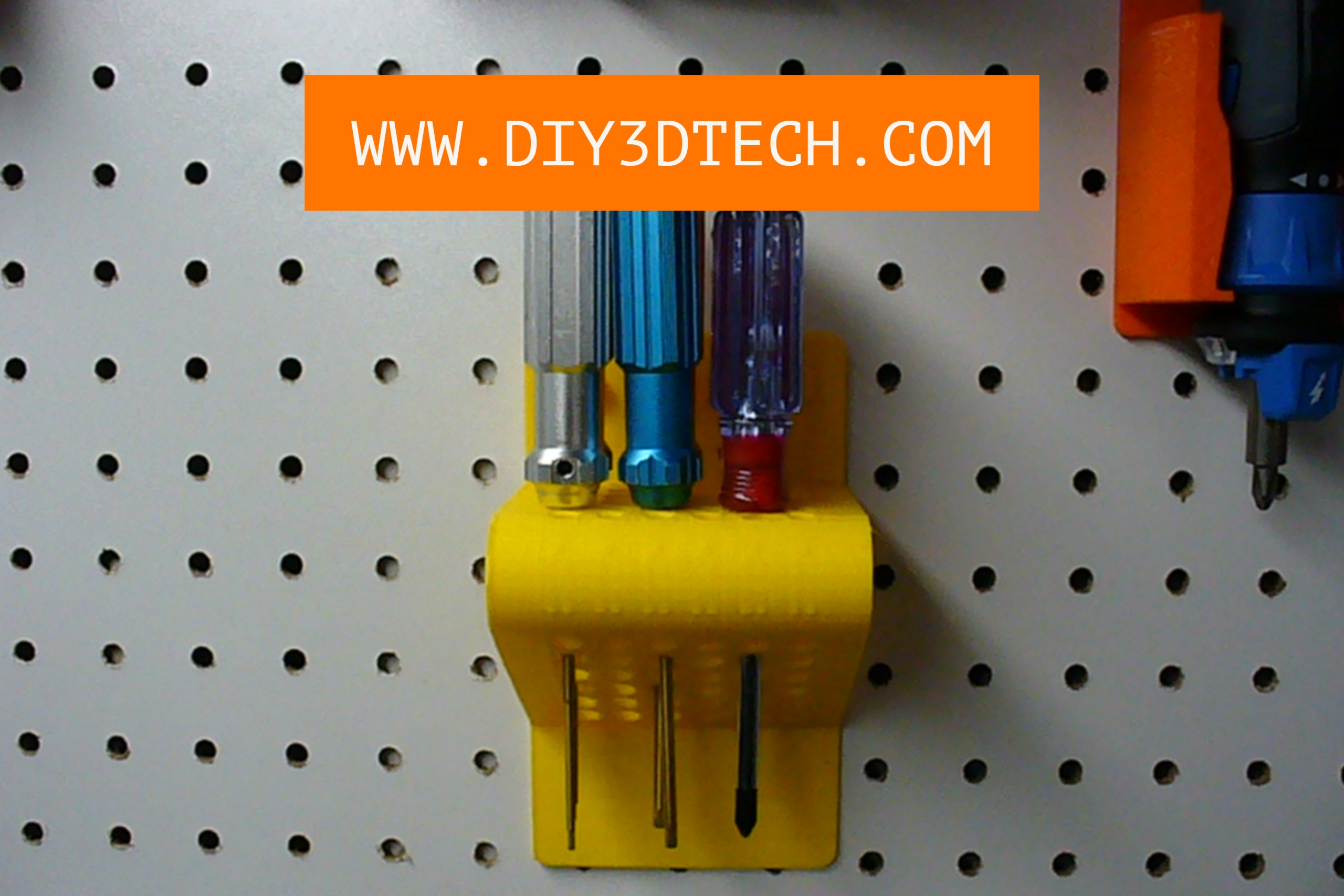 Modifiable Pegboard Tool Holder!