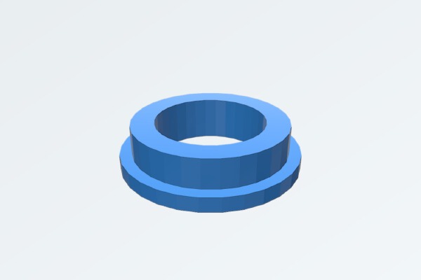 "Seacans com" filament wheel hub | 3d print model
