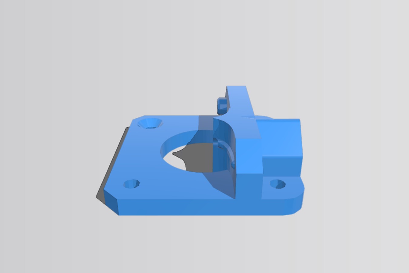 Ender 3 extruder (flex filament)