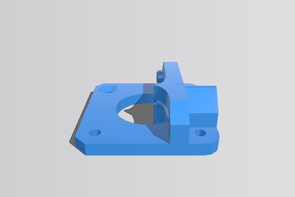 Ender 3 extruder (flex filament) | 3d print model