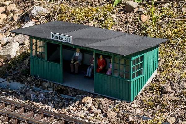 Passenger shelter for G-Scale LGB | 3d print model