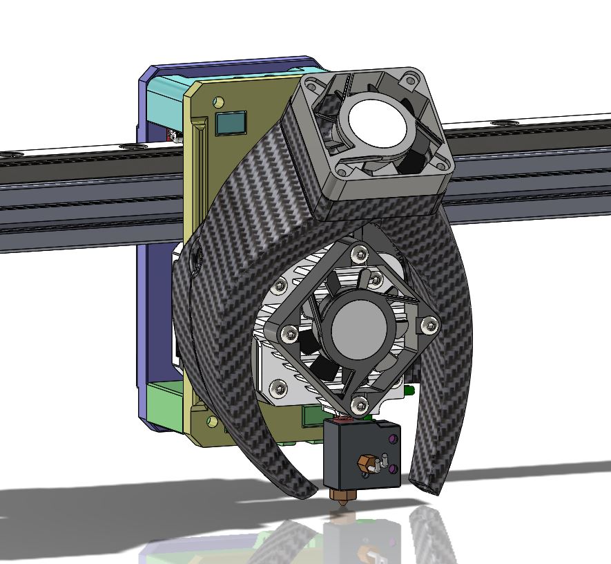 FT5 Titan Aero claw part cooler