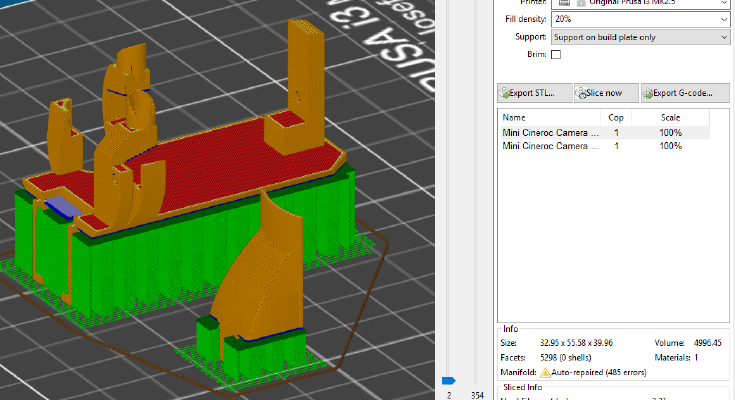 Cineroc Mini 808 | 3d print model
