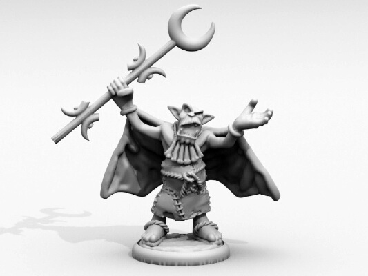 Orc Warlock | 3d print model