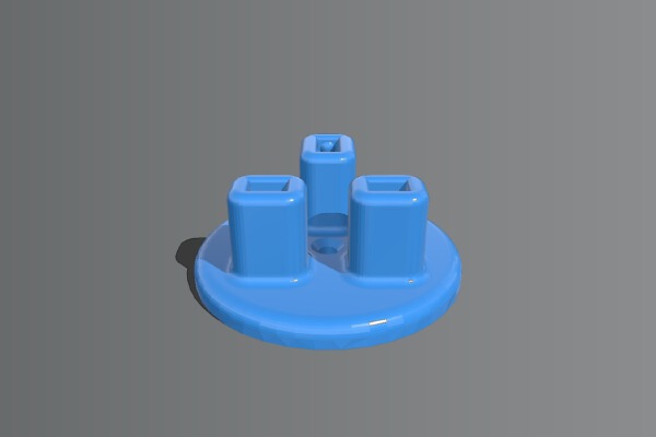 Charger Tidy for UK Plugs | 3d print model