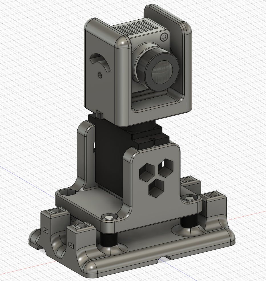DJI Air Unit - Pan Camera Mount