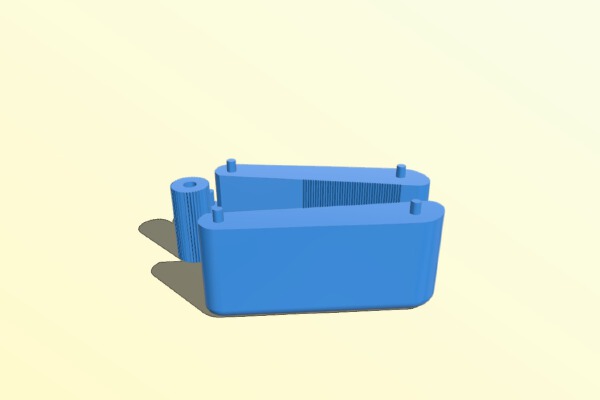 One Way Strap Clamp | 3d print model