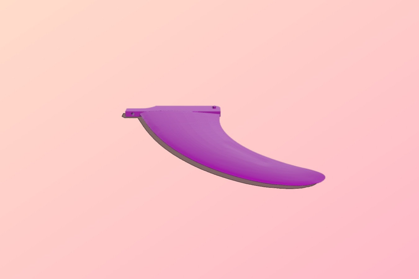 a surfboard single fin