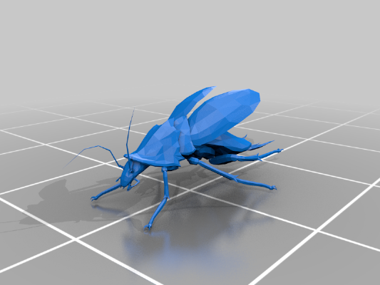Cockroach for board game Fallout: Wasteland Warfare | 3d print model