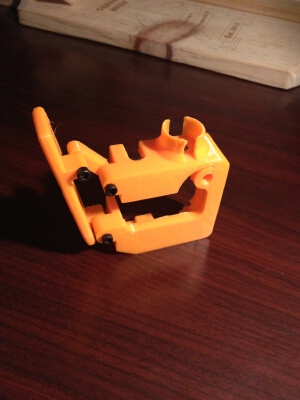 Printrbot Simple Metal Locking Extruder Handle | 3d print model
