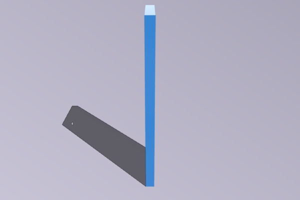 rectangle key chain | 3d print model