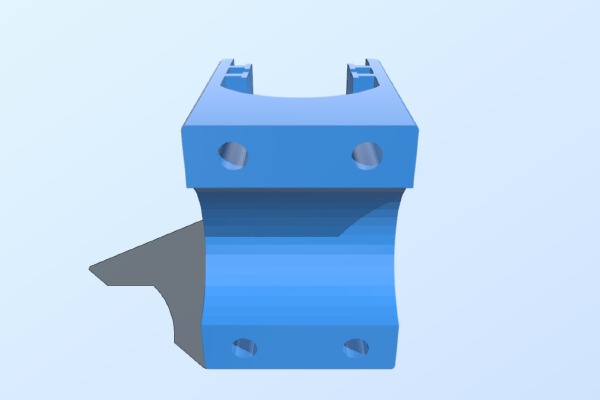 Contour HD Camcorder Handle Bar Mount | 3d print model