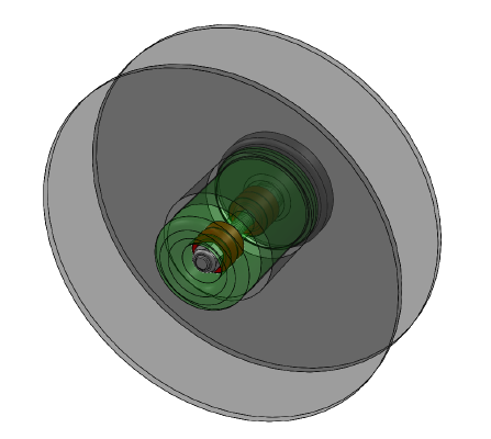 Magnetic Mount Spool Holder | 3d print model