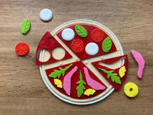 Pizza toy (puzzle) | 3d print model