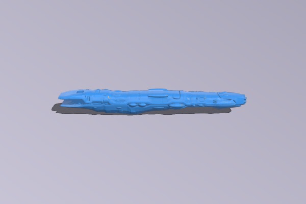 Zentradi Ship | 3d print model