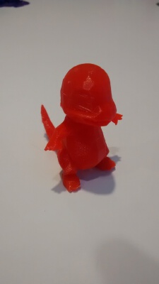 High-Poly Charmander | 3d print model