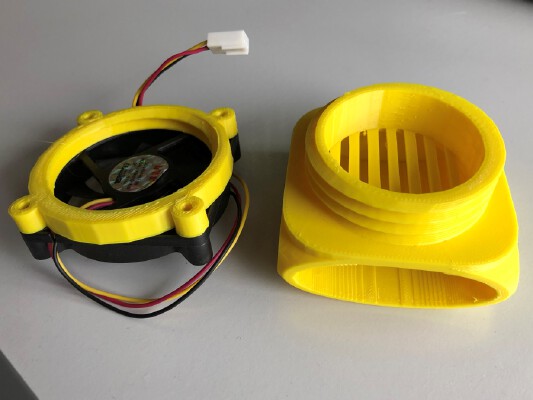 Vent for Enclosure to fit 60mm fan | 3d print model
