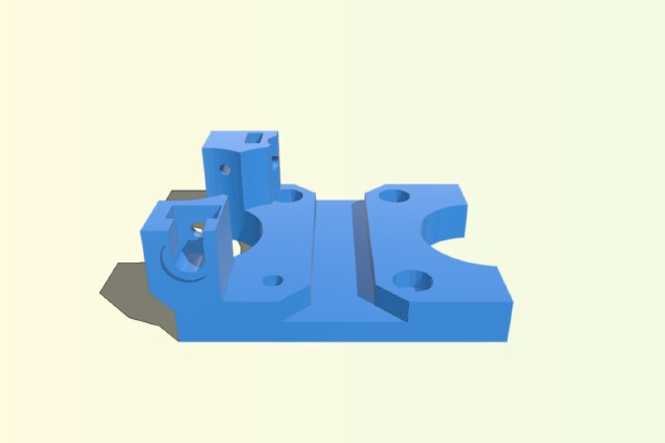 Daisy Chained Extruder for Smartrap | 3d print model
