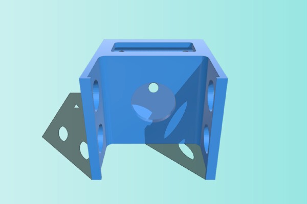 Mobius camera windscreen mount | 3d print model