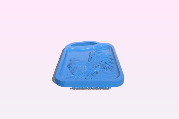 Rooster tray | 3d print model