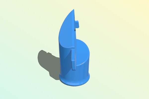 Bosch 18V GKS-57 Dust Collection Adapter | 3d print model