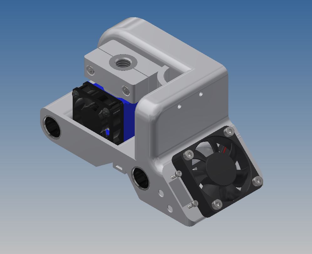 XYZ Davinci 1.0 Ev6 Hot end extruder, linear bearing carriage upgrade