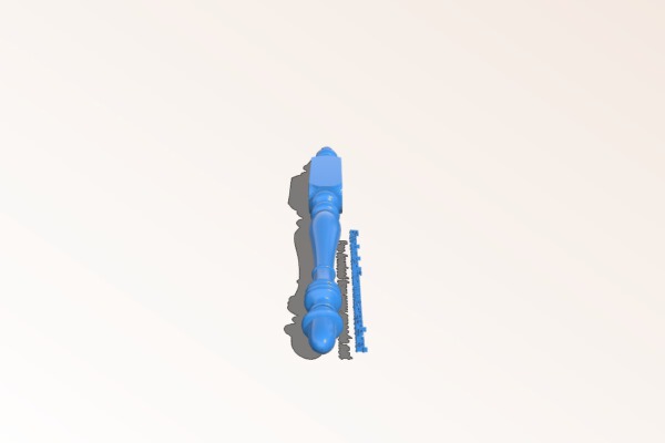 Table legs and chairs | 3d print model