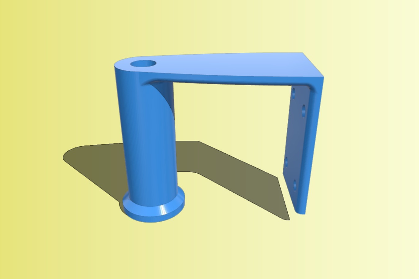 Filament spool bracket
