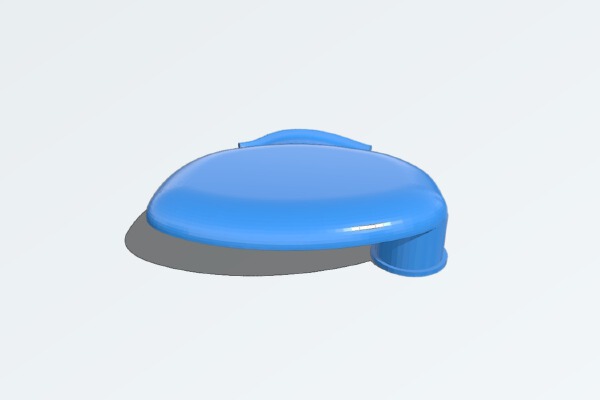 Cat water fountain for tap | 3d print model