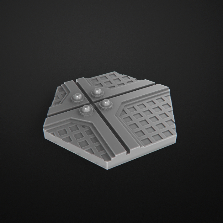 Hexa Bases Miniatures. Peanas Miniaturas hexagonales