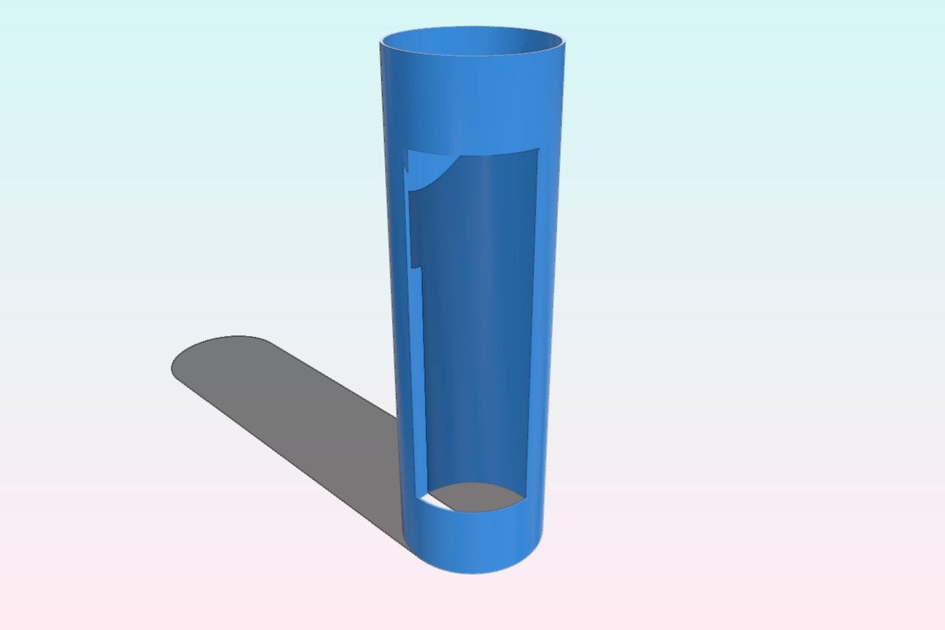 Parametric cylinder _ tube with viewport