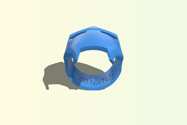 iron man ring custom | 3d print model