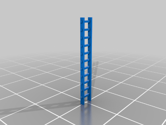 N Scale Ladders | 3d print model