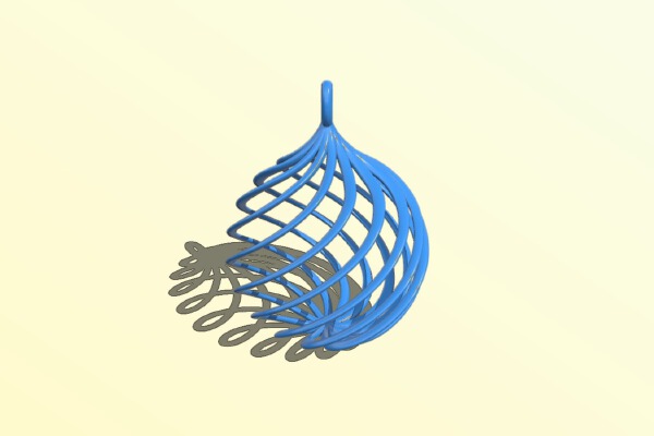 Orb – boule noel | 3d print model