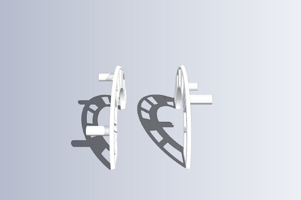 Triaxial Motorized (Updated Arduino Code & Split Clock face for smaller printers) | 3d print model