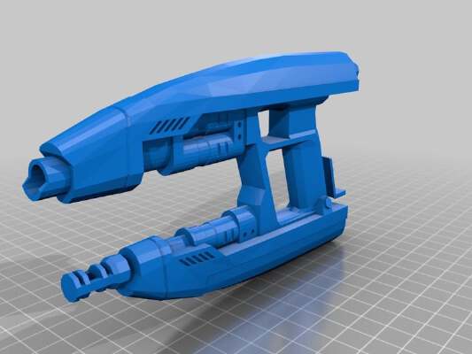 Star Lord Gun & Shoulder Armour | 3d print model