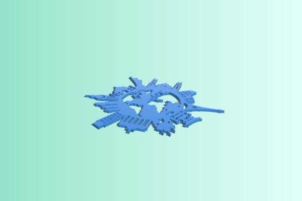 Traveling World Wall Sculpture 2D | 3d print model