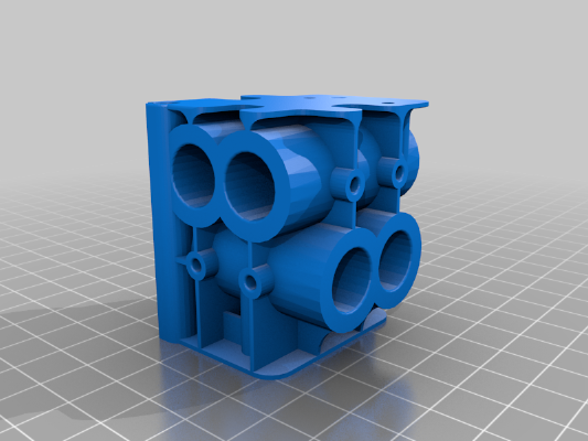 WANHAO DUPLICATOR 6  BASE MOUNT GANTRY BLOCK - FINAL | 3d print model