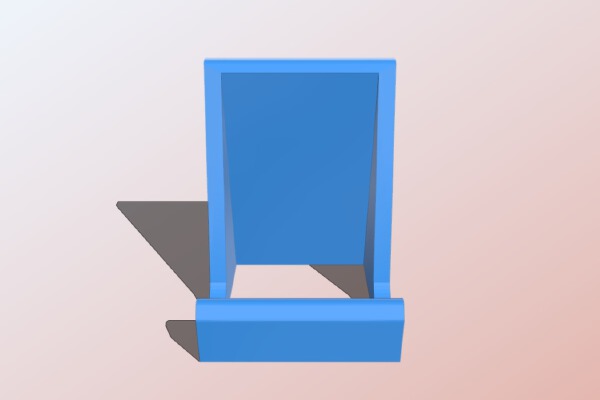 Smartphone stand for Large and small phones | 3d print model