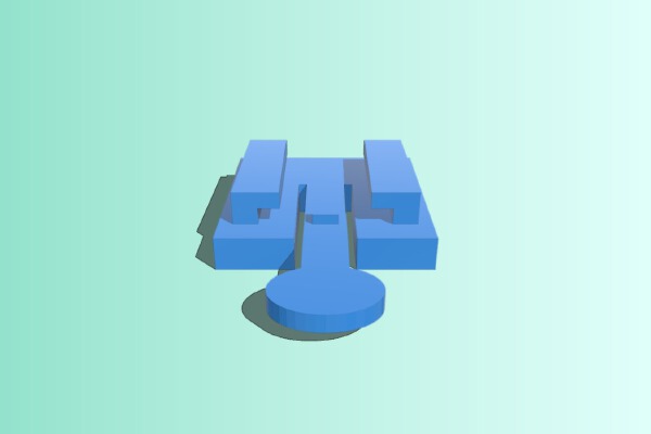 Older Garmin Edge Mount Sub-Assembly | 3d print model