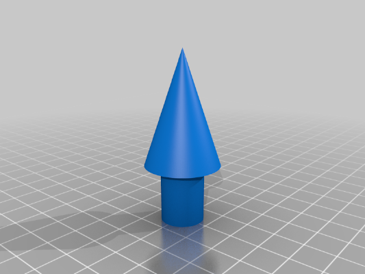 Pops Co. Sugar Rocket | 3d print model