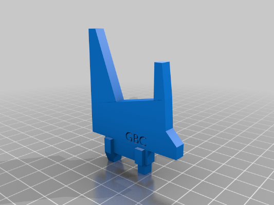 GameBoy Color Display Stand | 3d print model