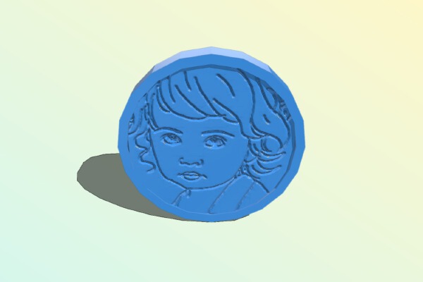 The Five People You Meet in Heaven Coin With Quotes | 3d print model