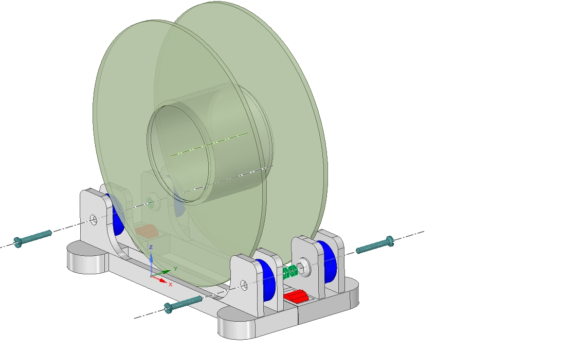 adjustable filament Holder