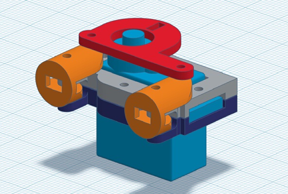 Compact Animatronic Eyes | 3d print model