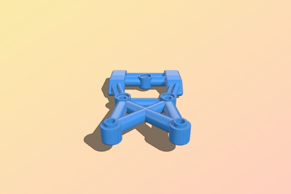 Raider XL upper spoiler bracket | 3d print model