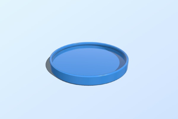 The can lid keeps the cat food fresh | 3d print model